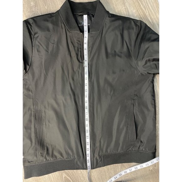 Marc Anthony Dark Green Full Zip Lightweight Bomber Jacket Sz L - Picture 8 of 9